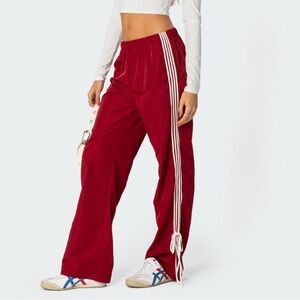 NEW WITH TAGS Edikted Remy Ribbon Track Pants